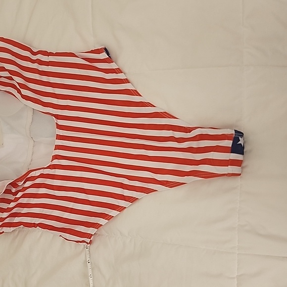 💥4TH OF JULY NWT AMERICAN FLAG BATHING SUIT - Picture 9 of 9